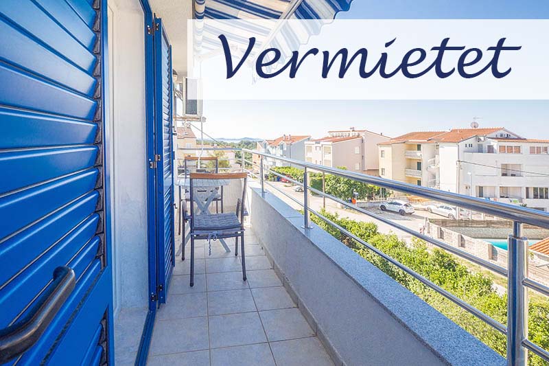 Wohnung mieten Kroatien, deutscher Vermieter, Langzeitmiete, deutscher Standard, Standardmietvertrag, Mietwohnung Biograd na Moru