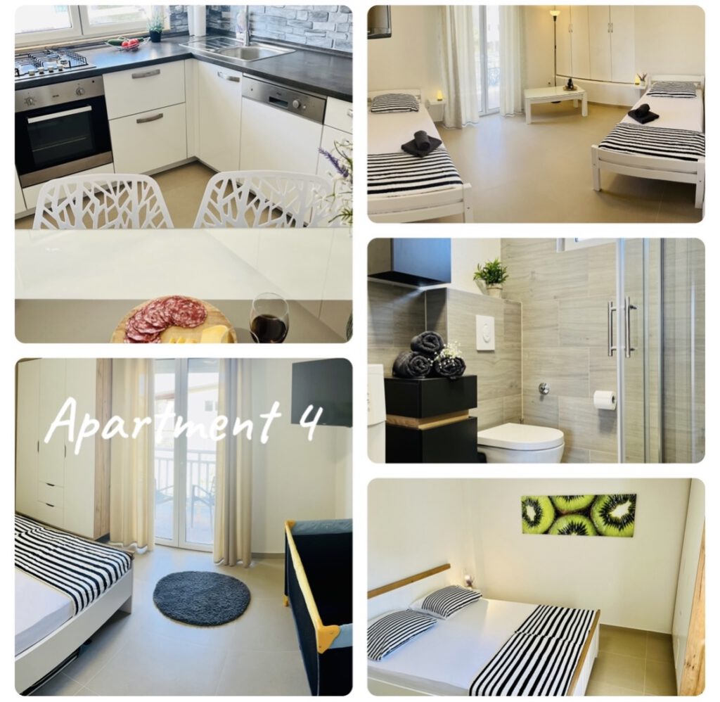 Moderne Dreizimmerwohnung mit 2 Balkonen, nur 2 Gehminuten zum Meer!