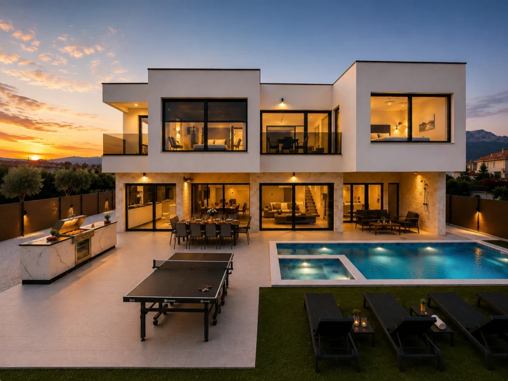 Villa Just be Alive – 5 Schlafzimmer, Fitnessraum & E-Ladestation, Winter monatsweise